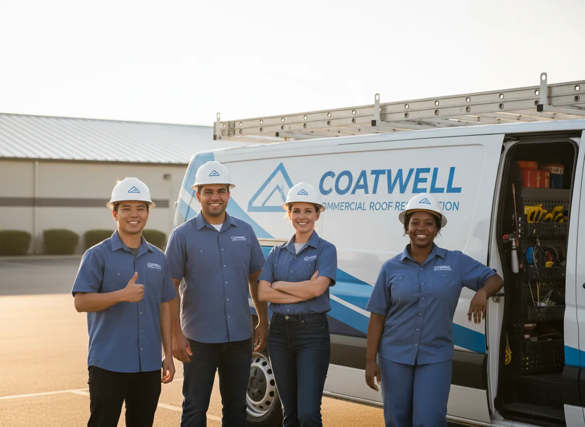 Commercial roof coating company in New Church, VA